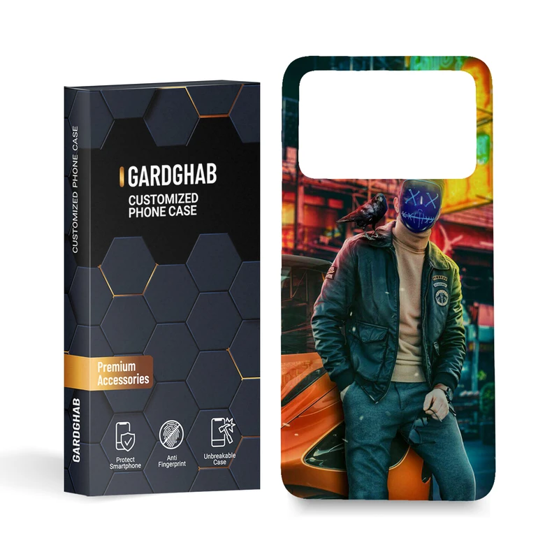  کاور گارد قاب مدل پسرانه مناسب برای گوشی موبایل شیائومی  poco X4 pro