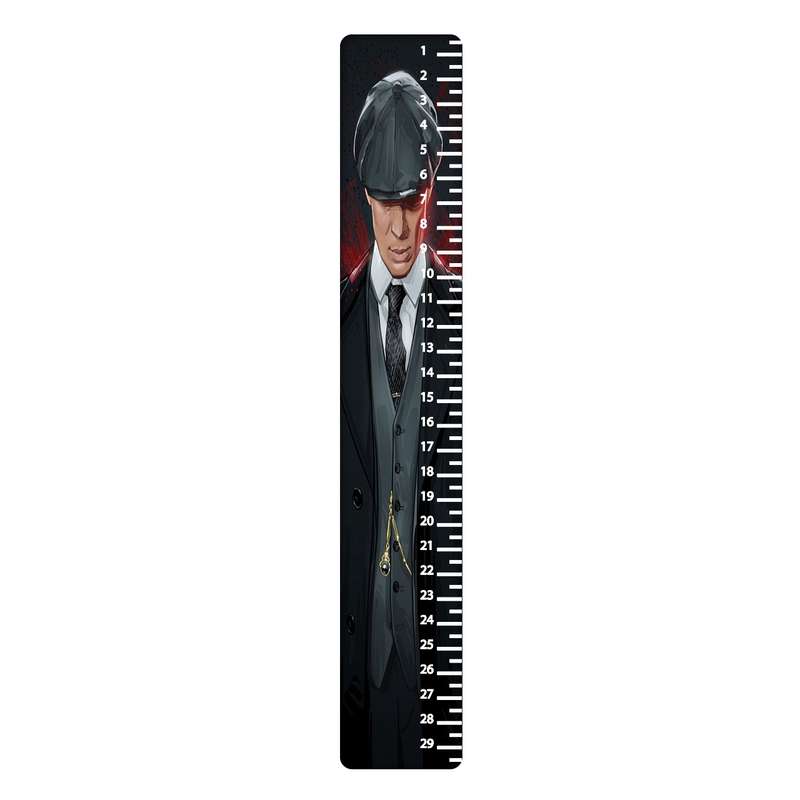 خط کش 30 سانتی متر طرح Peaky Blinders کد 2146