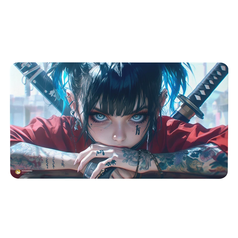 ماوس پد هومرو مدل MX2900 طرح فانتزی سامورایی