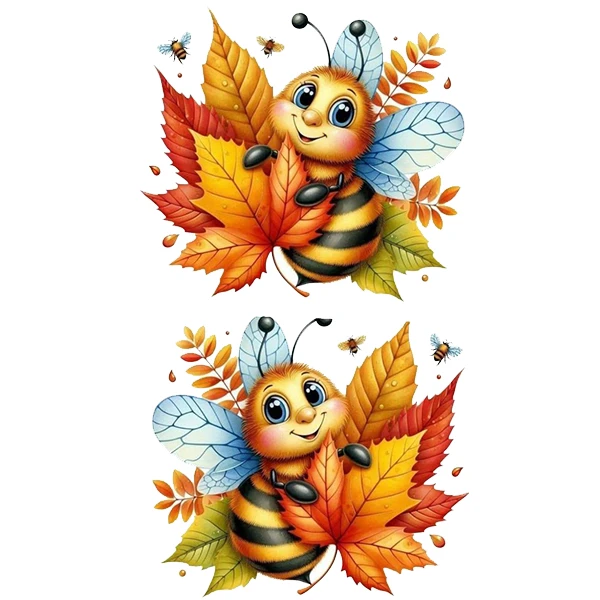 استیکر پارچه و لباس پاد آفرین طرح کارتونی کد 2389