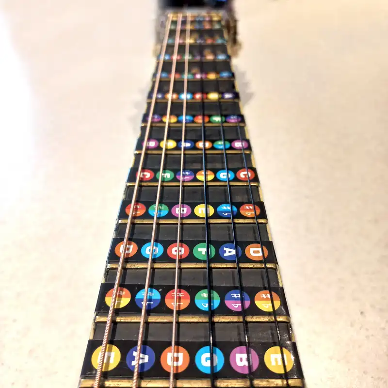 برچسب نت گیتار همراهان مدل GSH