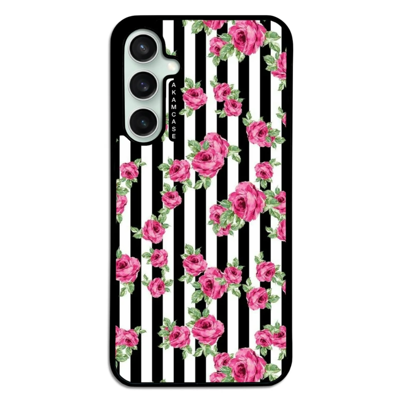 کاور آکام مدل AMC-WSGS23FE-FLOWERS-24 مناسب برای گوشی موبایل سامسونگ Galaxy S23 FE