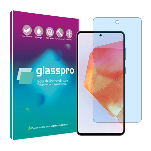 محافظ صفحه نمایش ضد اشعه آبی  گلس پرو مدل Resistant مناسب برای گوشی موبایل سامسونگ Galaxy C55