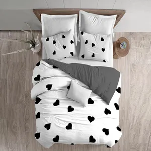 سرویس خواب مدل قلب قلبی یکنفره 4 تکه