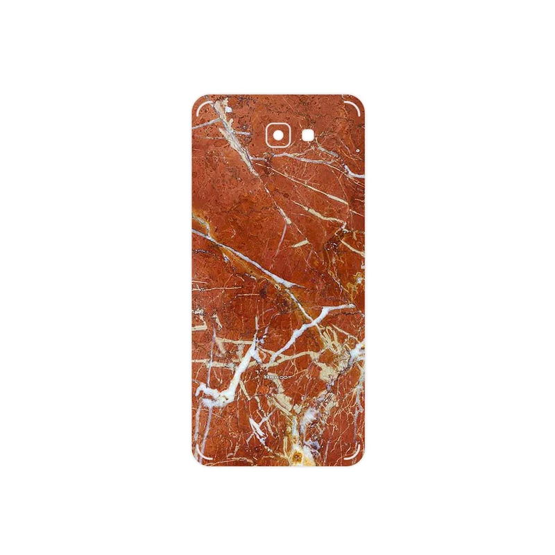 برچسب پوششی ماهوت مدل Red Marble مناسب برای گوشی موبایل سامسونگ Galaxy J7 Prime 2
