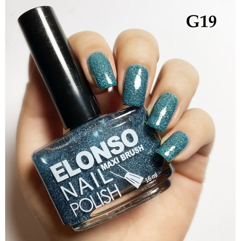 لاک ناخن الونسو شماره G19