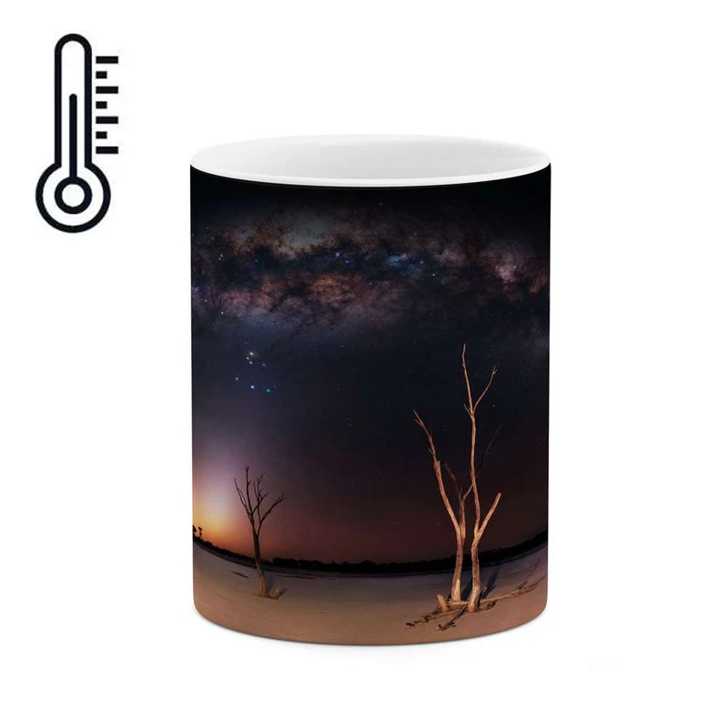 ماگ حرارتی کاکتی مدل کهکشان کد mgh15845