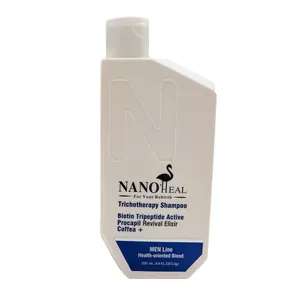 شامپو تقویت کننده مو آقایان نانوهیل مدل Trichotherapy مناسب برای انواع مو حجم 250 میلی لیتر