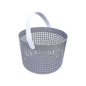 سبد رخت چرک کاجین مدل گرد دسته دار