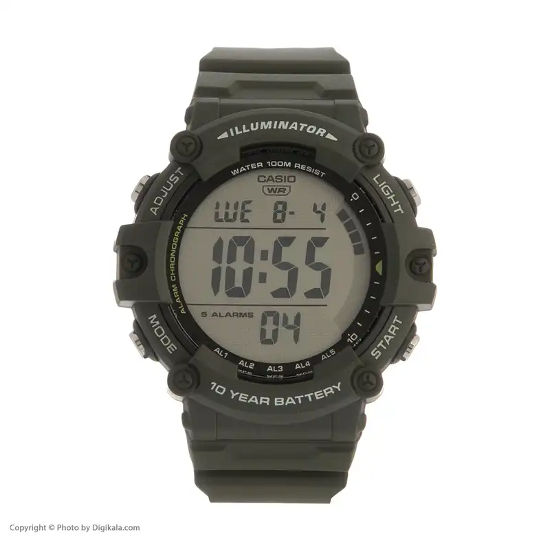 ساعت مچی دیجیتال مردانه کاسیو مدل AE-1500WHX-3AVDF