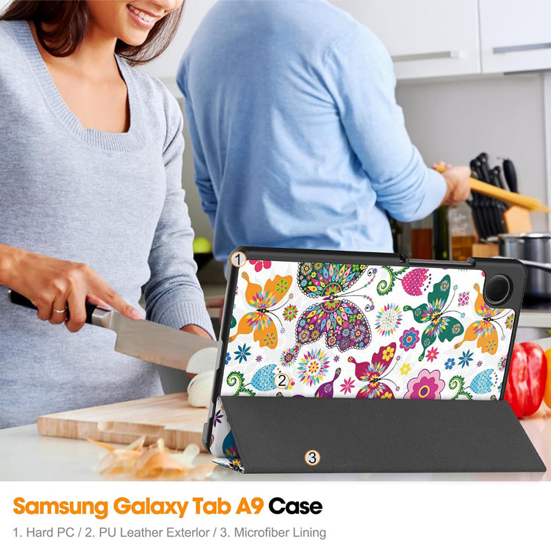 کیف کلاسوری مدل TCS-A9-Tri-Butt-D مناسب برای تبلت سامسونگ Galaxy tab A9