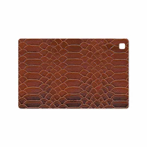 MAHOOT Brown-Snake-Leather Cover Sticker for Samsung Galaxy Tab A7 10.4 LTE 2020 T505