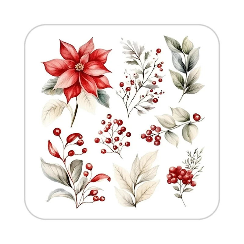 زیر لیوانی کاکتی طرح گل مدل mp19529