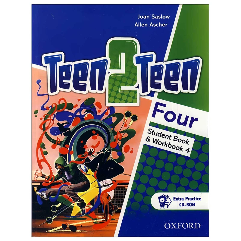 کتاب 4 Teen 2 Teen اثر Joan Saslow and Allen Ascher انتشارات اکسفورد