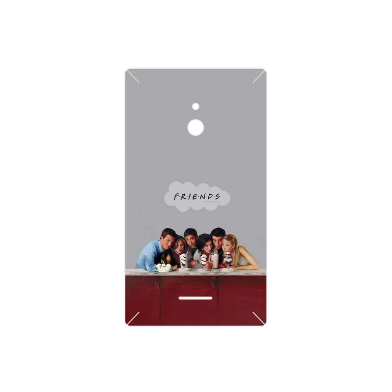 برچسب پوششی ماهوت مدل Friends 1 مناسب برای گوشی موبایل نوکیا XL