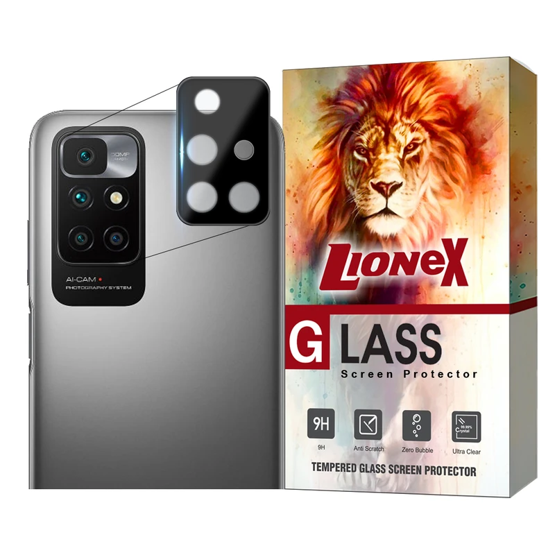 محافظ لنز دوربین  لایونکس مدل LENSFUL مناسب برای گوشی موبایل شیائومی Redmi 10 / Redmi 10 Prime / Redmi 10 2022