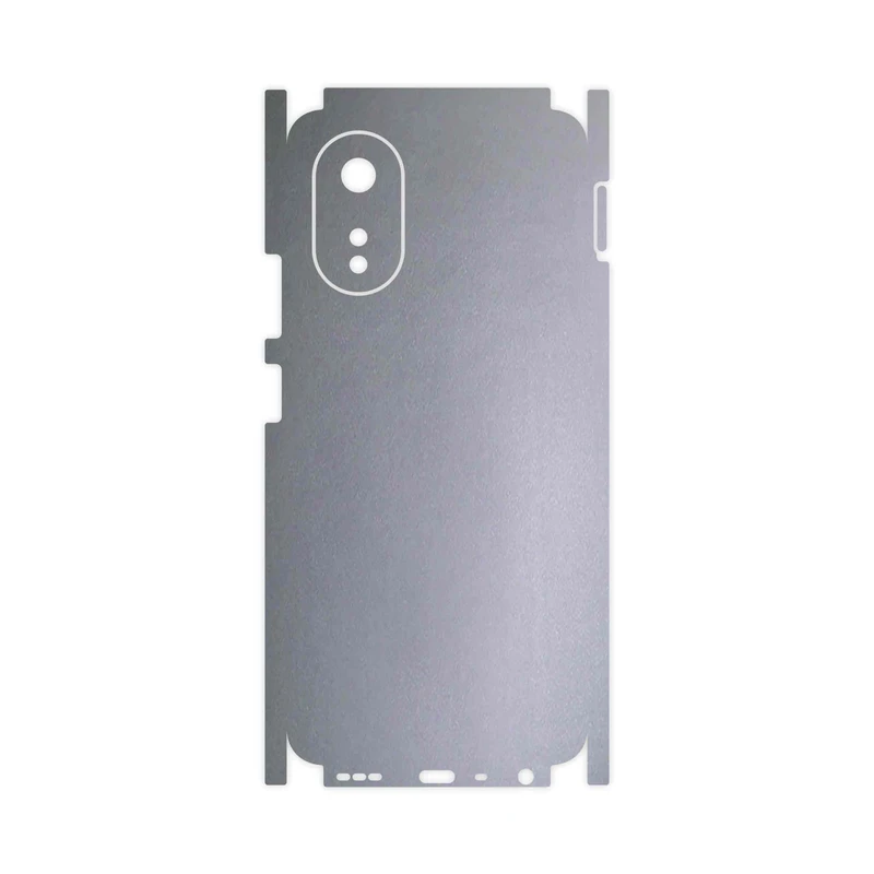 برچسب پوششی ماهوت مدل Matte-Silver-FullSkin مناسب برای گوشی موبایل اپو A38