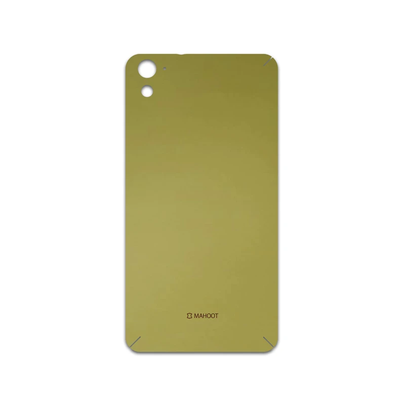 برچسب پوششی ماهوت مدل Matte-Gold مناسب برای گوشی موبایل اچ تی سی One E9s