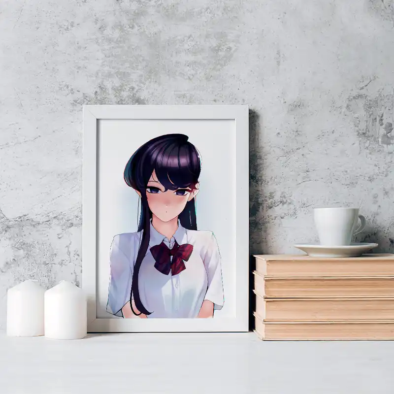 تابلو خندالو مدل انیمه کومی سان کد 16102