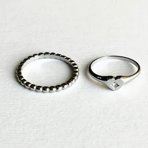 انگشتر زنانه اکسسورایز مدل zas-52000 مجموعه دو عددی