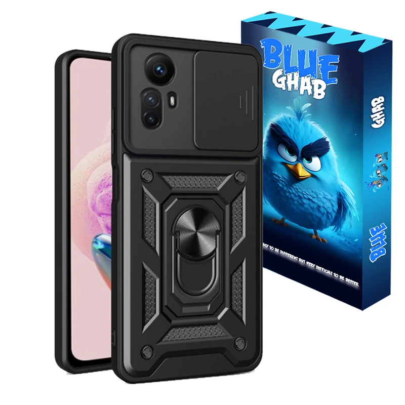 کاور بلو قاب مدل بتمنی استندشو کد 013 مناسب برای گوشی موبایل شیائومی Redmi Note 12 Pro 5G