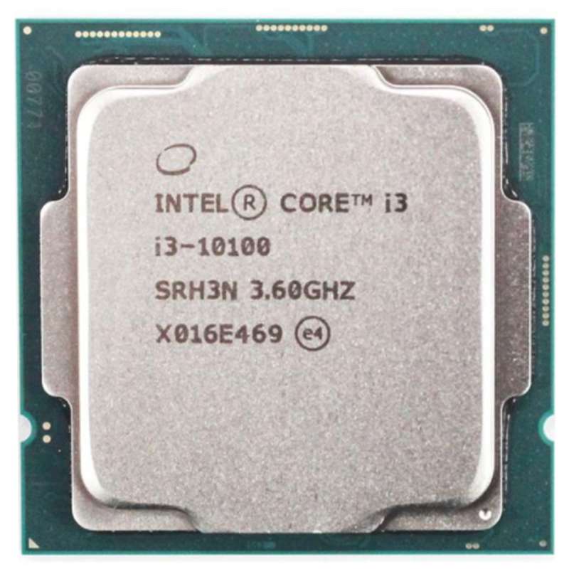 پردازنده مرکزی اینتل سری Comet Lake مدل Core i3-10100 تری