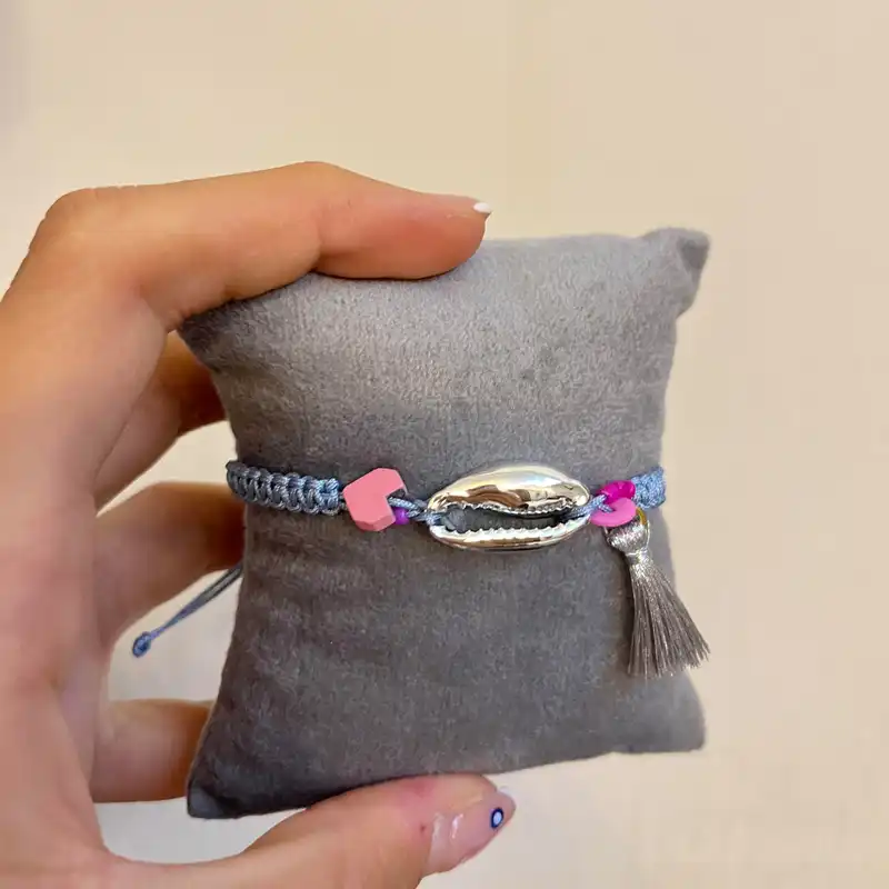 پابند زنانه مدل گوش ماهی