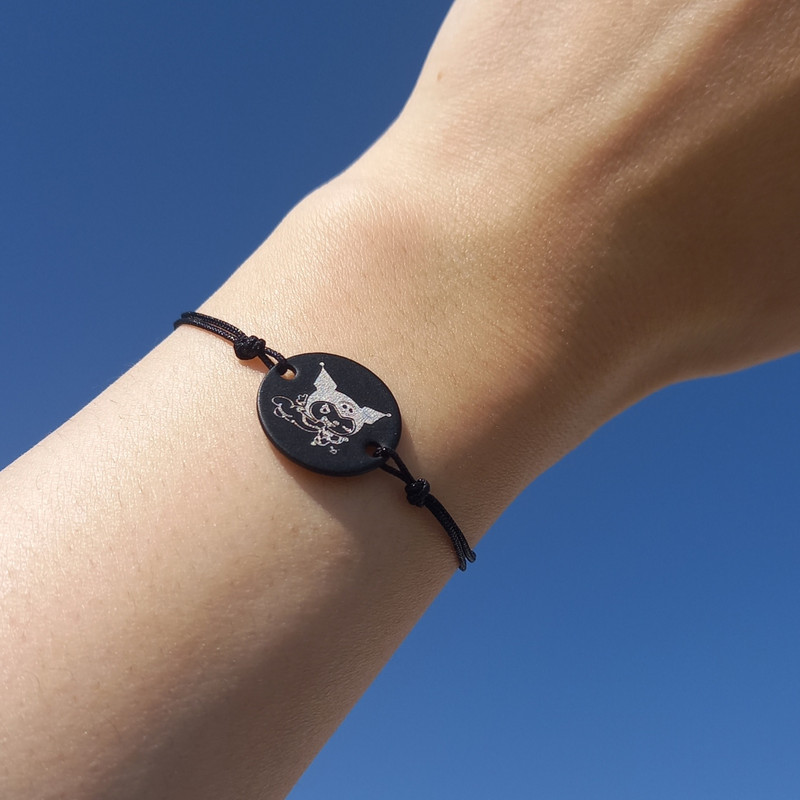 دستبند مدل ست دوستی گربه کورومی بسته 2 عددی