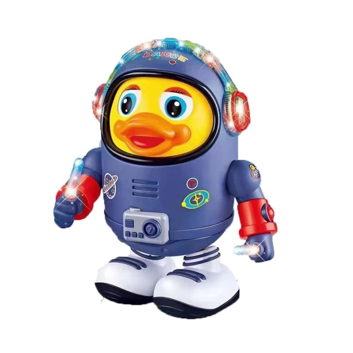 اسباب بازی مدل اردک موزیکال طرح فضانورد