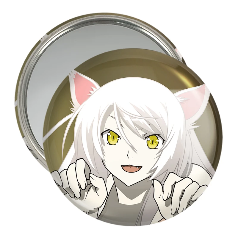 آینه جیبی خندالو مدل هانئکاوا نکو انیمه مونوگاتاری  کد 16237