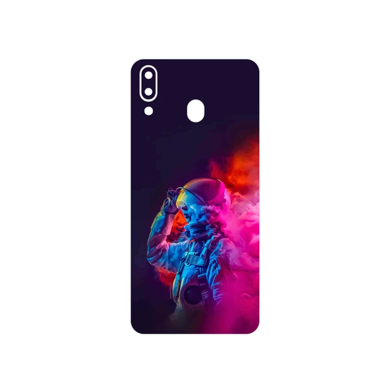 برچسب پوششی ماهوت مدل Smoke Rainbow Digital Art 1 مناسب برای گوشی موبایل سامسونگ Galaxy M20