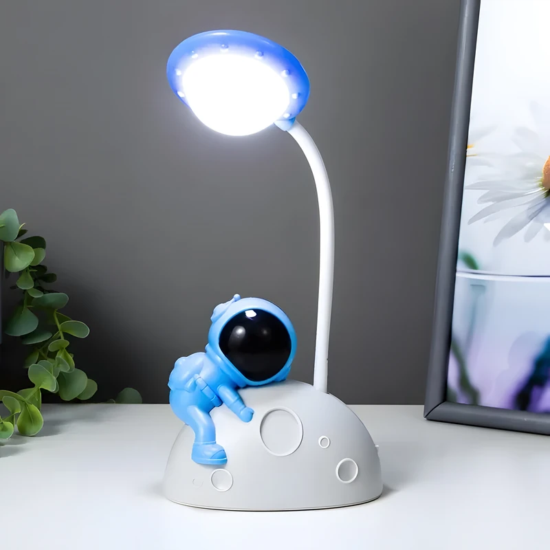 چراغ مطالعه مدل دو حالته طرح فضانورد و ماه