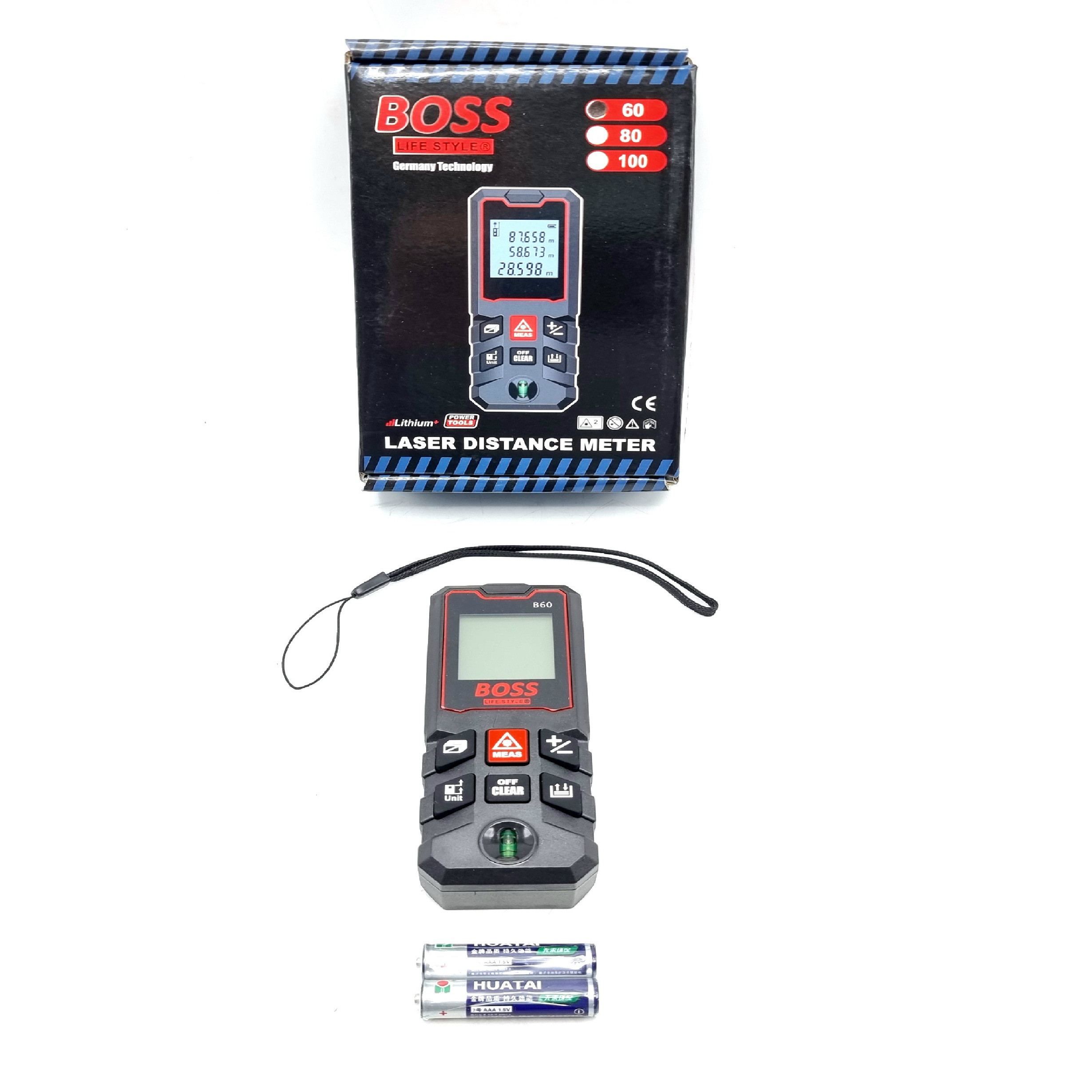 متر لیزری باس مدل B60BS