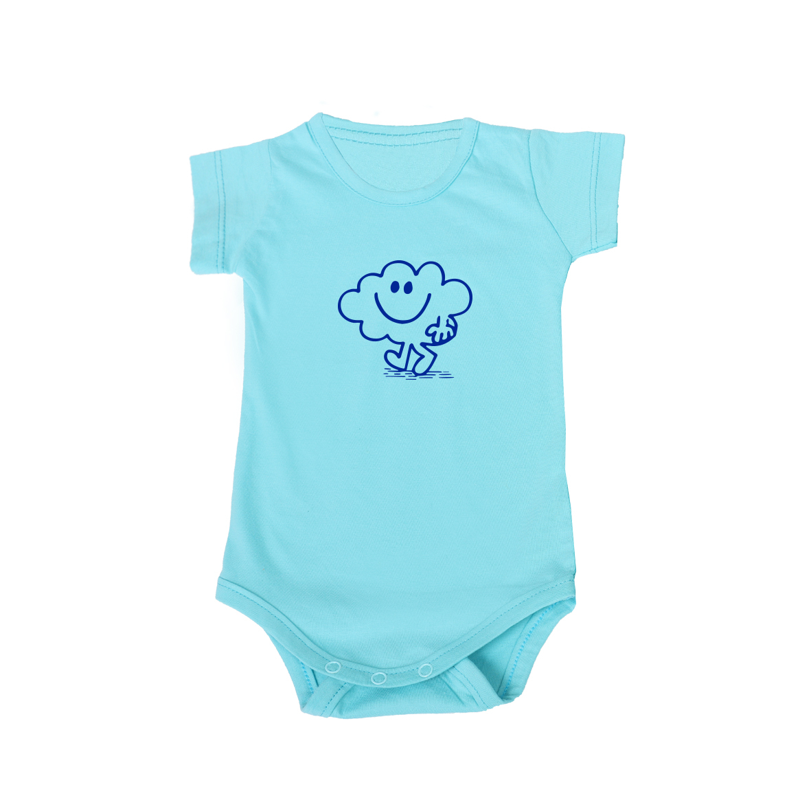 بادی آستین کوتاه نوزادی مدل ابر کد abr-b-3