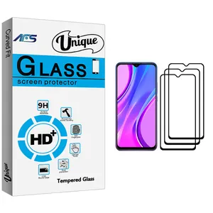 AFS Unique Glass Screen Protector For Xiaomi Redmi 9 Pack Of 3