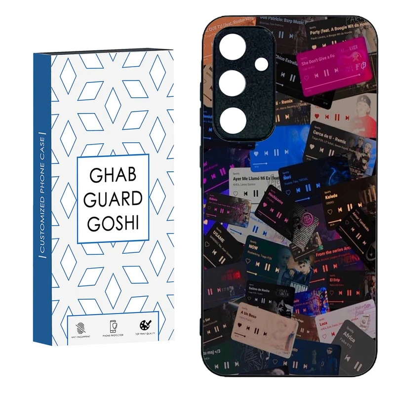 کاور قاب گارد گوشی طرح موزیک کد TPU-264 مناسب برای گوشی موبایل سامسونگ  GALAXY A35  