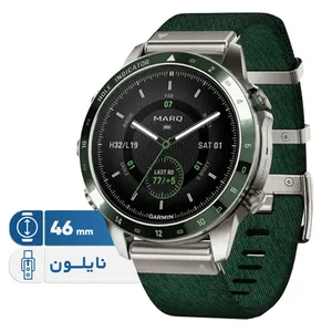 Garmin 46mm MARQ Golfer (Gen2) Titanium Smart Watch With Synthetic Band