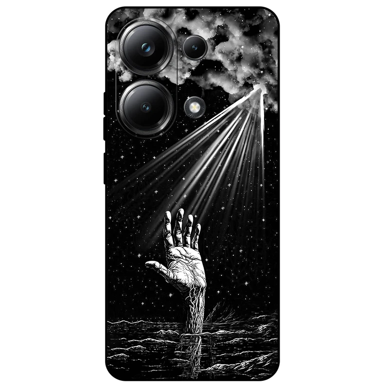 کاور مگافون طرح آخرین امید مدل 7427 مناسب برای گوشی موبایل شیائومی Poco M6 Pro