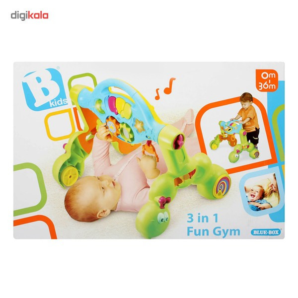 پارک واکر بلو باکس مدل 3In1 Fun Gym پارک واکر بلو باکس مدل 3In1 Fun Gym