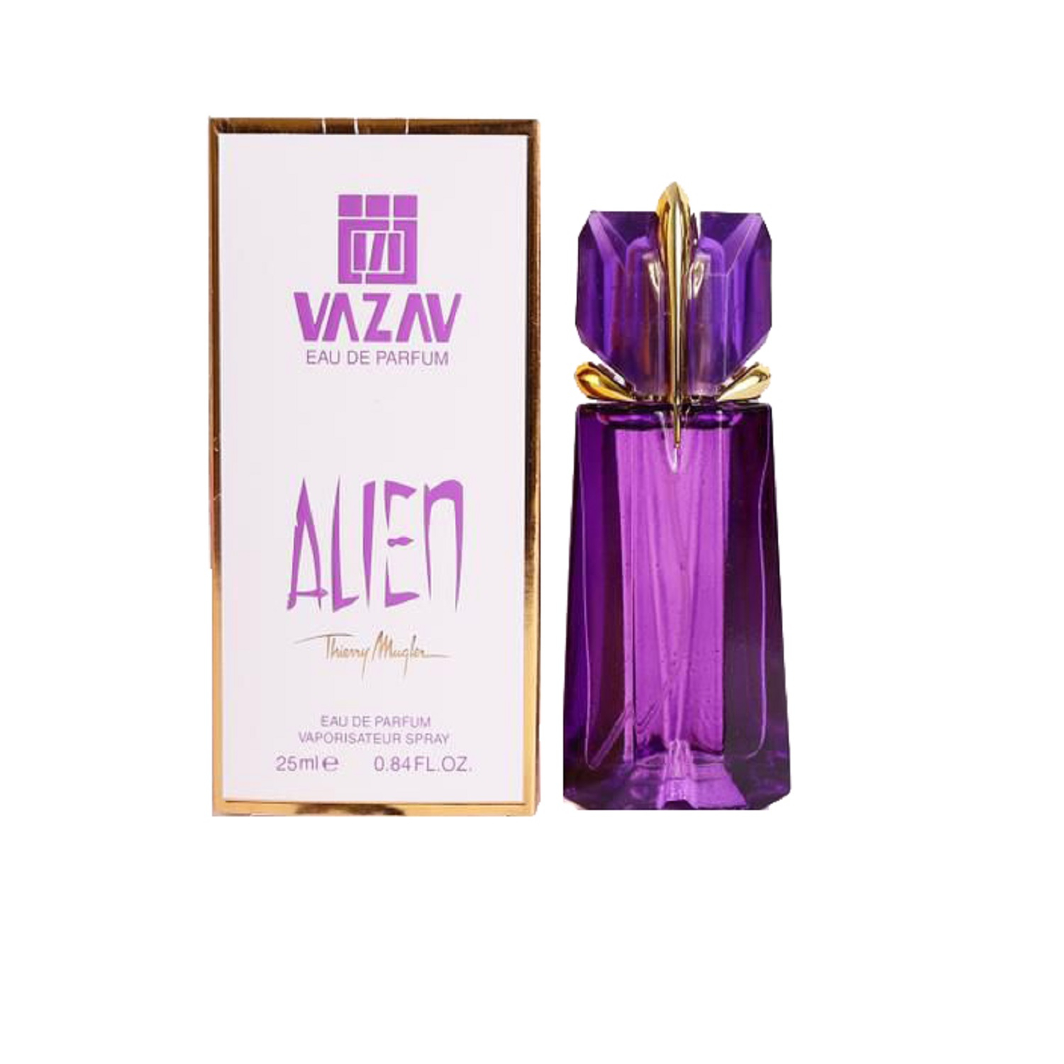 عطر جیبی زنانه واژاو مدل ALIEN حجم 25 میلی لیتر