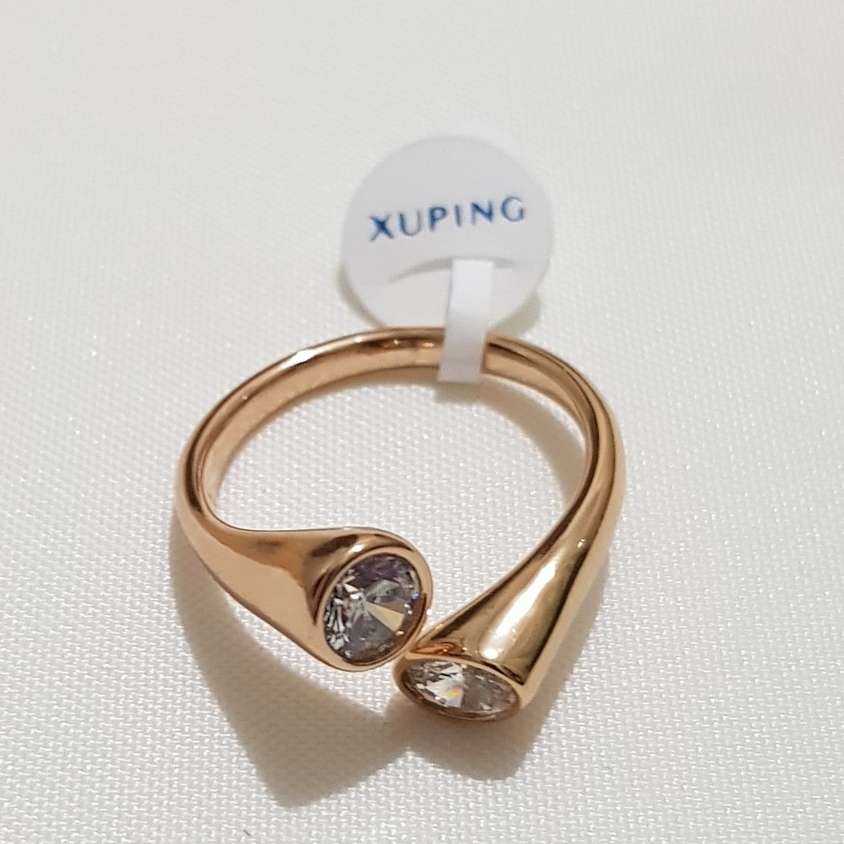 انگشتر زنانه ژوپینگ مدل نگینی 442 -  - 7