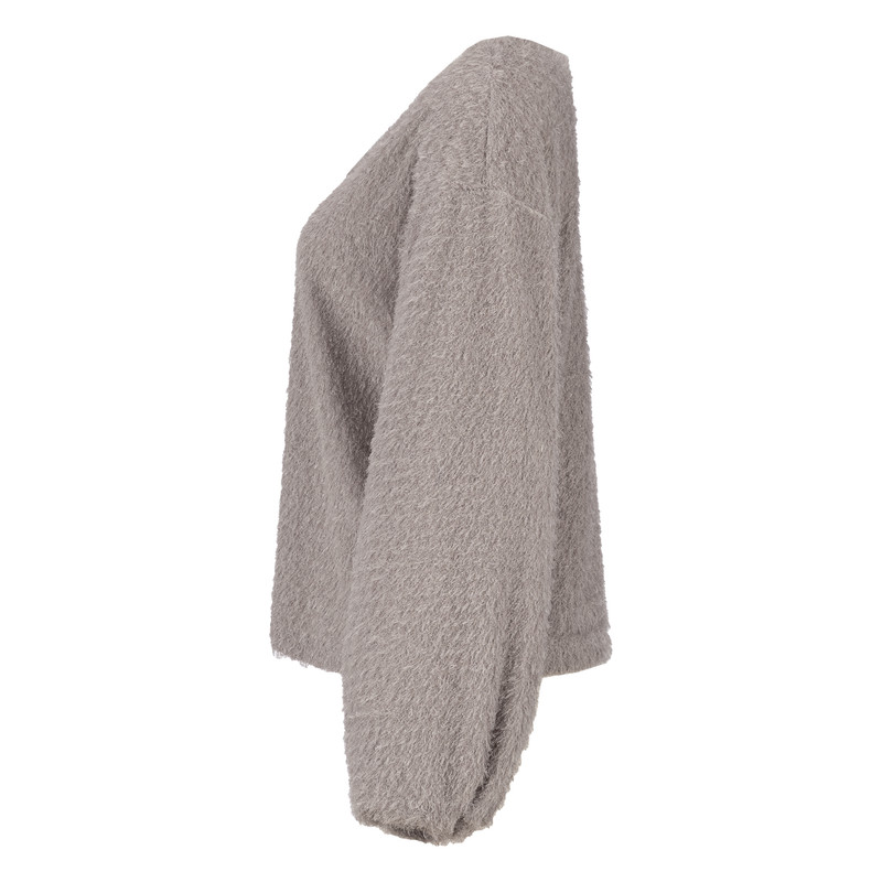 بلوز آستین بلند زنانه سرژه مدل 203455 رنگ یاسی