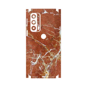 MAHOOT Red Marble-FullSkin Cover Sticker for Motorola Edge 20