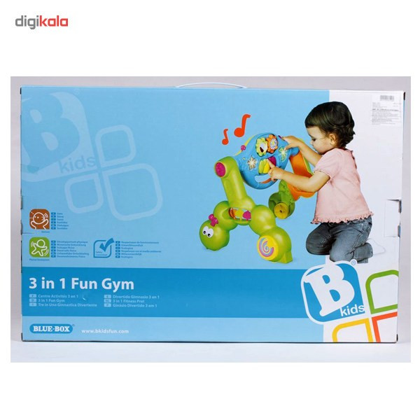 پارک واکر بلو باکس مدل 3In1 Fun Gym پارک واکر بلو باکس مدل 3In1 Fun Gym