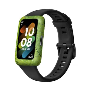 MAHOOT Leaf_Texture Cover Sticker for Huawei Band 7 Smartwatch