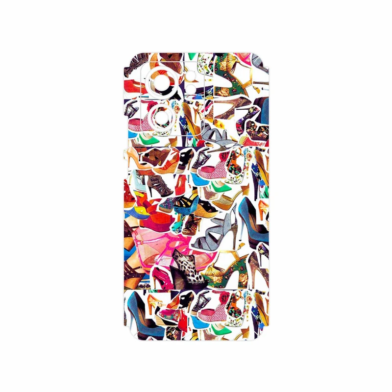 برچسب پوششی ماهوت مدل Collage of High heel Shoes مناسب برای گوشی موبایل موتورولا Edge 40