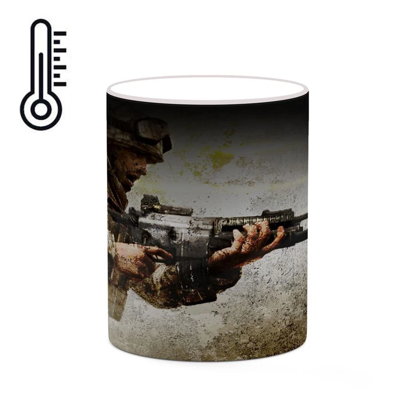 ماگ حرارتی کاکتی مدل بازی Call Of Duty 4ː Modern Warfare کد mgh27813