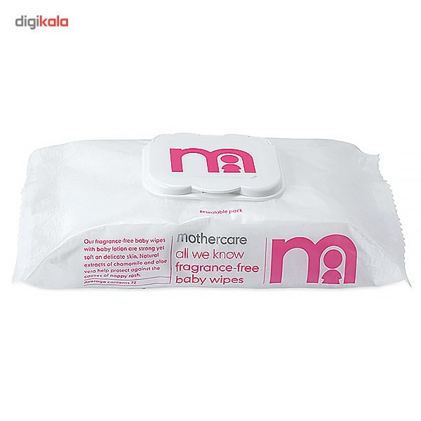 دستمال مرطوب مادرکر - بسته 72 عددی