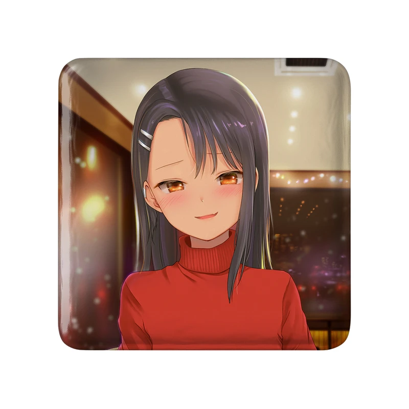 پیکسل خندالو طرح ناگاتارو انیمه ناگاتورو مدل مربعی کد 34006