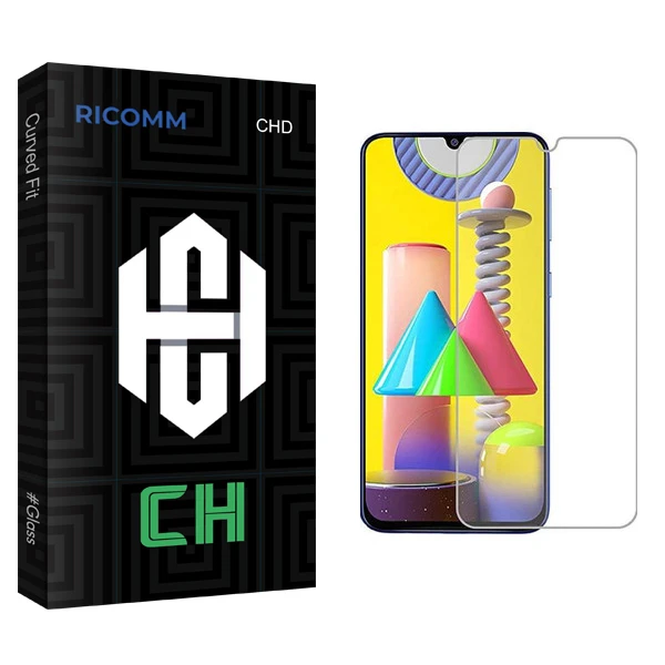 محافظ صفحه نمایش ریکام مدل CH glass مناسب برای گوشی موبایل سامسونگ Galaxy M31
